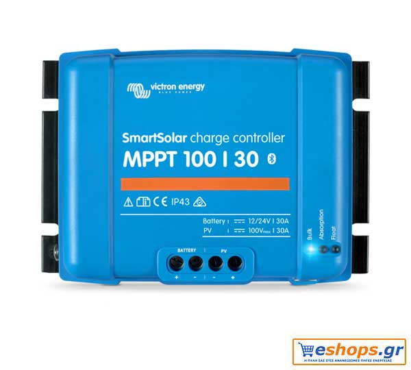 Victron SmartSolar MPPT 100/30 –  30A Ρυθμιστής Φόρτισης Φωτοβολταικών