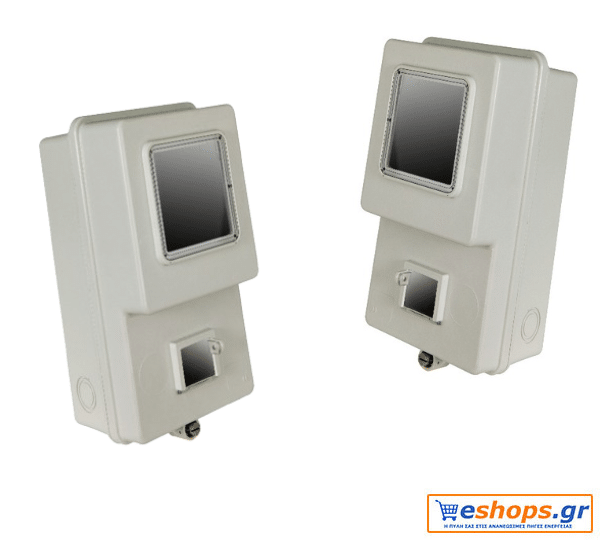 Πλαστικό κουτί μονοφασικού μετρητή MC Plastic Box for ELGAMA/HEXING 1 phase net billing φωτοβολταϊκά virtual net metering - net billing Πλαστικό κουτί μονοφασικού μετρητή MC Plastic Box for ELGAMA/HEXING 1 phase net billing φωτοβολταϊκά virtual net metering - net billing